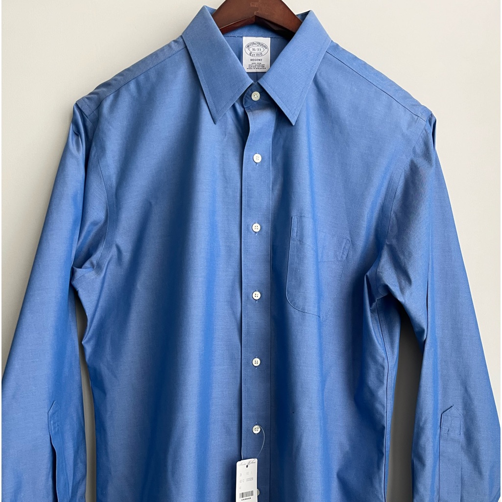 Brooks Brothers 16-33 Regent Long Sleeve Button Down Shirt